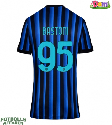 Inter Milan Alessandro Bastoni #95 Hemmatröja Kvinnor 2025-26 Kortärmad